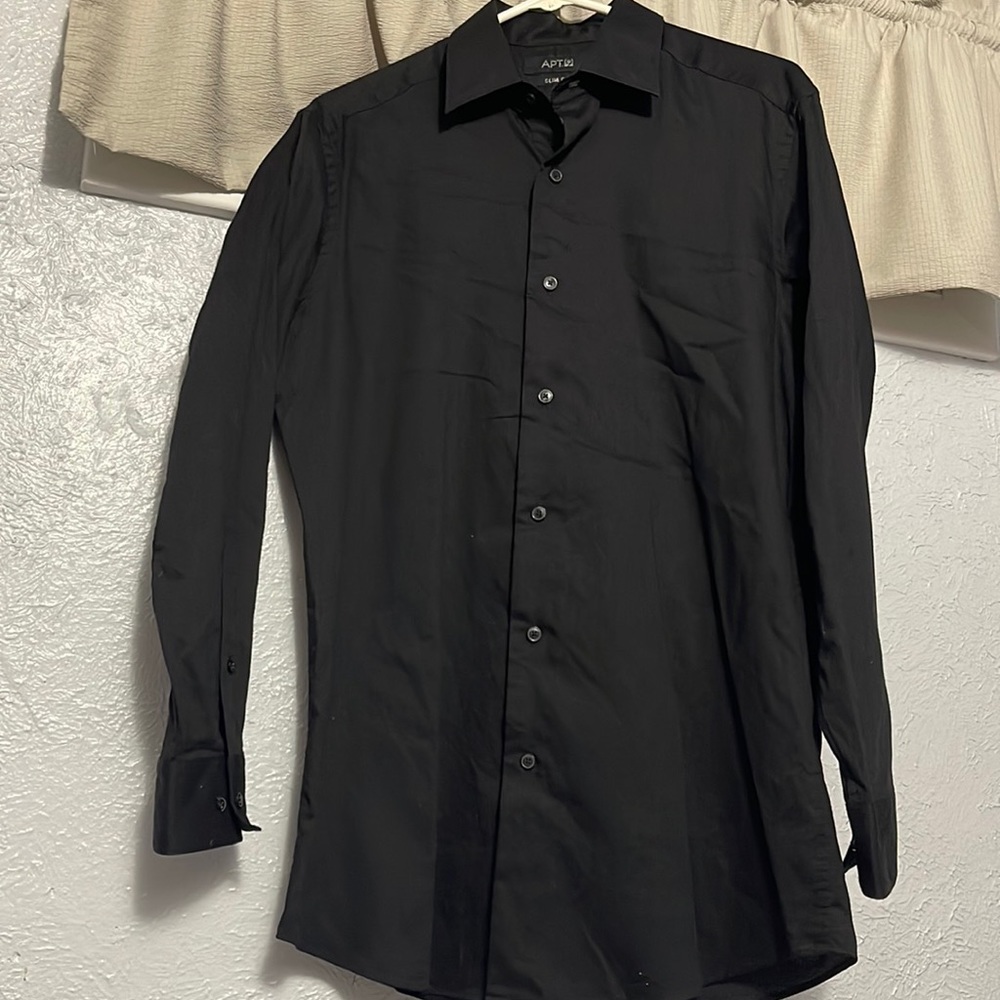 Mens Button Up Dress Shirt